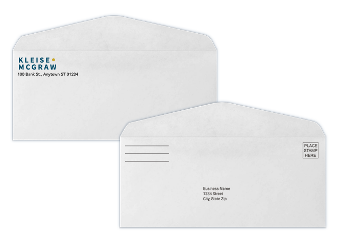 #9 Envelope and #9 Business Reply Envelope